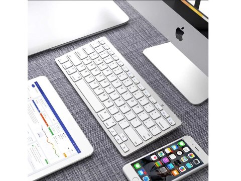 Klawiatura bezprzewodowa bluetooth do pc ipad mac mała slim niskoprofilowa Klawiatura bezprzewodowa bluetooth do pc ipad mac mała slim niskoprofilowa
