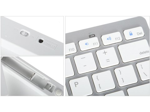 Klawiatura bezprzewodowa bluetooth do pc ipad mac mała slim niskoprofilowa Klawiatura bezprzewodowa bluetooth do pc ipad mac mała slim niskoprofilowa