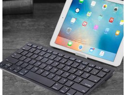 Klawiatura bezprzewodowa bluetooth do pc ipad mac mała slim niskoprofilowa