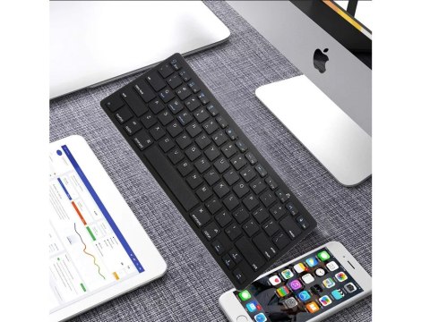 Klawiatura bezprzewodowa bluetooth do pc ipad mac mała slim niskoprofilowa Klawiatura bezprzewodowa bluetooth do pc ipad mac mała slim niskoprofilowa