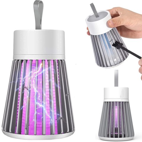 Lampa owadobójcza uv na komary muchy elektryczna owady pułkapka skuteczna Lampa owadobójcza uv na komary muchy elektryczna owady pułkapka skuteczna