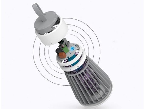 Lampa owadobójcza uv na komary muchy elektryczna owady pułkapka skuteczna Lampa owadobójcza uv na komary muchy elektryczna owady pułkapka skuteczna