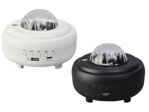 Lampka nocna led projektor gwiazd rzutnik zorza nieba głośnik bluetooth Lampka nocna led projektor gwiazd rzutnik zorza nieba głośnik bluetooth