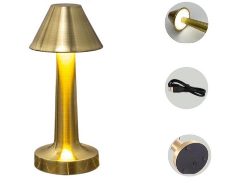 Lampka nocna stołowa do sypialni dotykowa lampa 3 stopniowa bezprzewodowa Lampka nocna stołowa do sypialni dotykowa lampa 3 stopniowa bezprzewodowa