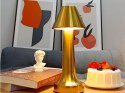 Lampka nocna stołowa do sypialni dotykowa lampa 3 stopniowa bezprzewodowa