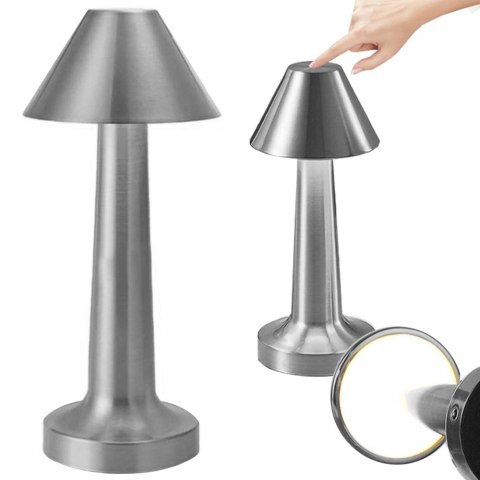 Lampka nocna stołowa do sypialni dotykowa lampa 3 stopniowa bezprzewodowa Lampka nocna stołowa do sypialni dotykowa lampa 3 stopniowa bezprzewodowa