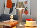 Lampka nocna stołowa do sypialni dotykowa lampa 3 stopniowa bezprzewodowa