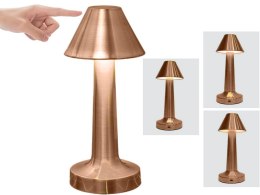 Lampka nocna stołowa do sypialni dotykowa lampa 3 stopniowa bezprzewodowa