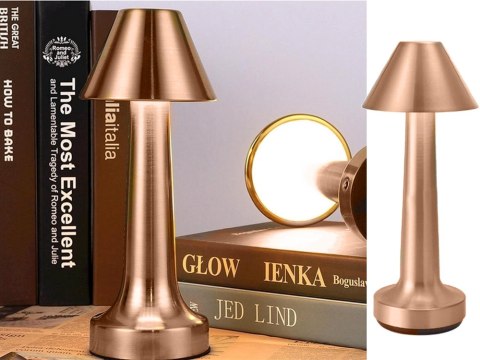 Lampka nocna stołowa do sypialni dotykowa lampa 3 stopniowa bezprzewodowa Lampka nocna stołowa do sypialni dotykowa lampa 3 stopniowa bezprzewodowa