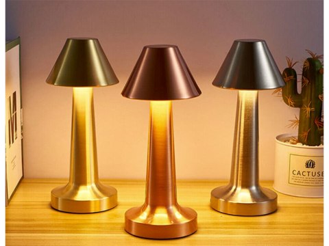 Lampka nocna stołowa do sypialni dotykowa lampa 3 stopniowa bezprzewodowa Lampka nocna stołowa do sypialni dotykowa lampa 3 stopniowa bezprzewodowa