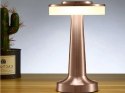 Lampka nocna stołowa dotykowa lampa 3 stopniowa do sypialni bezprzewodowa