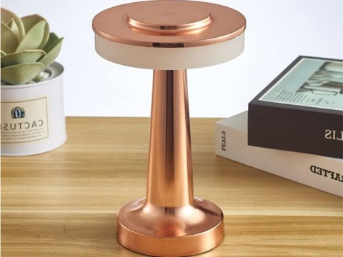 Lampka nocna stołowa dotykowa lampa 3 stopniowa do sypialni bezprzewodowa Lampka nocna stołowa dotykowa lampa 3 stopniowa do sypialni bezprzewodowa