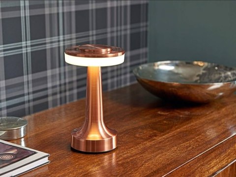 Lampka nocna stołowa dotykowa lampa 3 stopniowa do sypialni bezprzewodowa Lampka nocna stołowa dotykowa lampa 3 stopniowa do sypialni bezprzewodowa