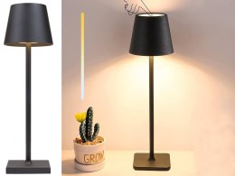Lampka nocna stołowa dotykowa lampa 3 stopniowa wysoka bezprzewodowa usb