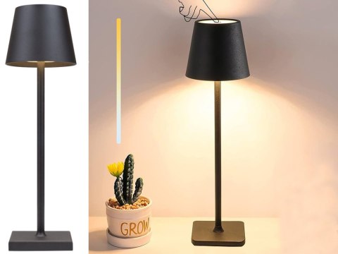 Lampka nocna stołowa dotykowa lampa 3 stopniowa wysoka bezprzewodowa usb Lampka nocna stołowa dotykowa lampa 3 stopniowa wysoka bezprzewodowa usb