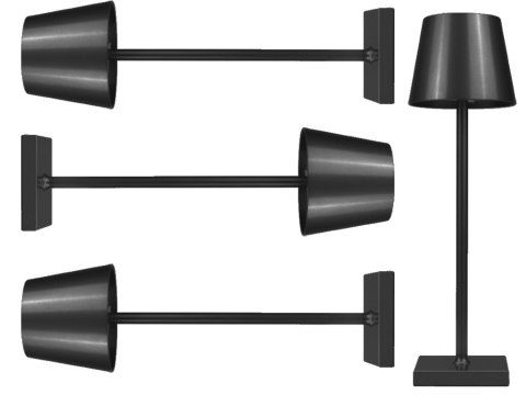 Lampka nocna stołowa dotykowa lampa 3 stopniowa wysoka bezprzewodowa usb Lampka nocna stołowa dotykowa lampa 3 stopniowa wysoka bezprzewodowa usb
