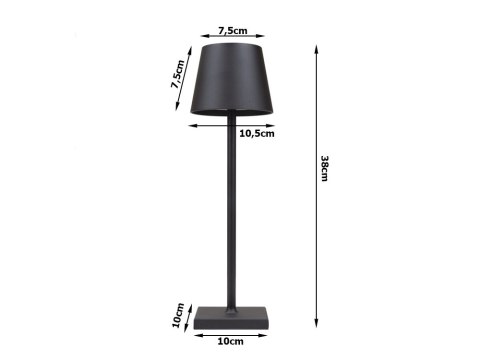 Lampka nocna stołowa dotykowa lampa 3 stopniowa wysoka bezprzewodowa usb Lampka nocna stołowa dotykowa lampa 3 stopniowa wysoka bezprzewodowa usb