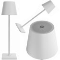 Lampka nocna stołowa dotykowa lampa 3 stopniowa wysoka bezprzewodowa usb
