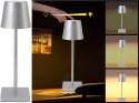 Lampka nocna stołowa dotykowa lampa 3 stopniowa wysoka bezprzewodowa usb