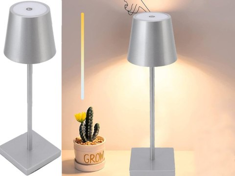 Lampka nocna stołowa dotykowa lampa 3 stopniowa wysoka bezprzewodowa usb Lampka nocna stołowa dotykowa lampa 3 stopniowa wysoka bezprzewodowa usb
