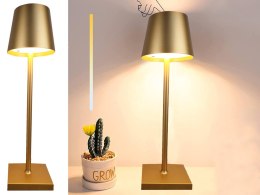 Lampka nocna stołowa dotykowa lampa 3 stopniowa wysoka bezprzewodowa usb
