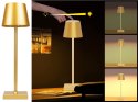 Lampka nocna stołowa dotykowa lampa 3 stopniowa wysoka bezprzewodowa usb