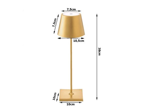 Lampka nocna stołowa dotykowa lampa 3 stopniowa wysoka bezprzewodowa usb Lampka nocna stołowa dotykowa lampa 3 stopniowa wysoka bezprzewodowa usb
