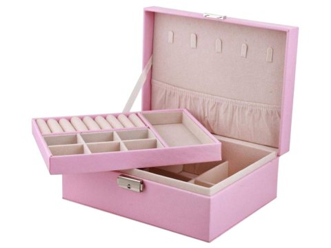 Szkatułka organizer kasetka kuferek na biżuterię elegancka kluczyk pudełko Szkatułka organizer kasetka kuferek na biżuterię elegancka kluczyk pudełko