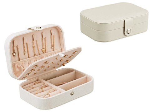 Szkatułka organizer kasetka kuferek na biżuterię elegancka pojemna pudełko Szkatułka organizer kasetka kuferek na biżuterię elegancka pojemna pudełko