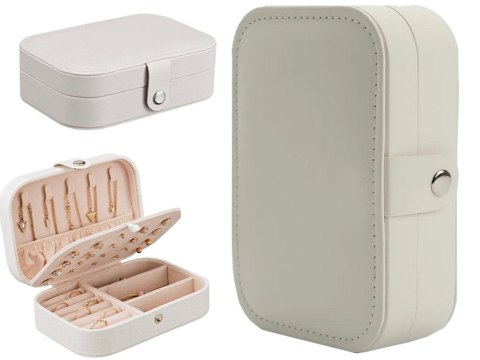 Szkatułka organizer kasetka kuferek na biżuterię elegancka pojemna pudełko Szkatułka organizer kasetka kuferek na biżuterię elegancka pojemna pudełko
