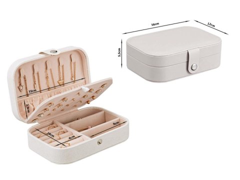 Szkatułka organizer kasetka kuferek na biżuterię elegancka pojemna pudełko Szkatułka organizer kasetka kuferek na biżuterię elegancka pojemna pudełko