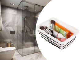 Kosz koszyk metalowy druciany loft do kuchni na owoce pieczywo z wyściółką