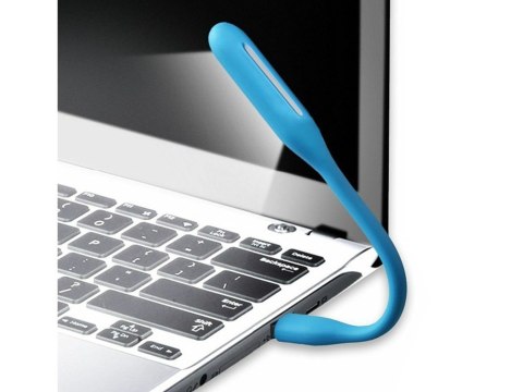 Lampka silikonowa elastyczna usb do laptopa notebooka komputera 6 led mocna Lampka silikonowa elastyczna usb do laptopa notebooka komputera 6 led mocna