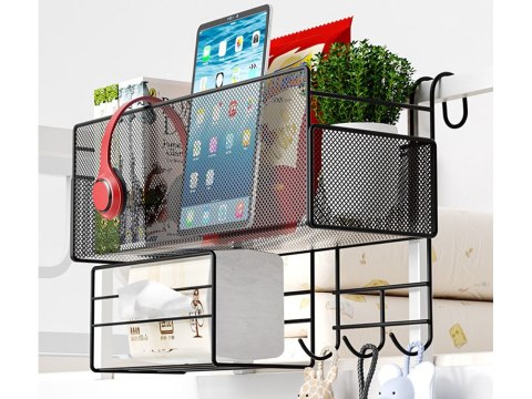 Półka organizer kuchenny pojemnik wiszący loft wisząca 3 x haczyki uchwyty Półka organizer kuchenny pojemnik wiszący loft wisząca 3 x haczyki uchwyty