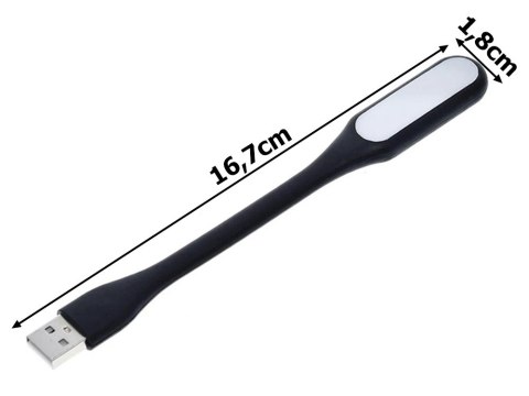 Lampka silikonowa elastyczna usb do laptopa notebooka komputera 6 led mocna Lampka silikonowa elastyczna usb do laptopa notebooka komputera 6 led mocna