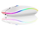 Mysz myszka optyczna bezprzewodowa slim 2,4 ghz bluetooth do laptopa pc