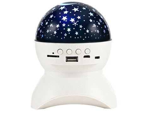 Projektor gwiazd lampka nocna nieba star led głośnik bluetooth usb rzutnik Projektor gwiazd lampka nocna nieba star led głośnik bluetooth usb rzutnik