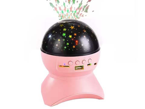 Projektor gwiazd lampka nocna nieba star led głośnik bluetooth usb rzutnik Projektor gwiazd lampka nocna nieba star led głośnik bluetooth usb rzutnik