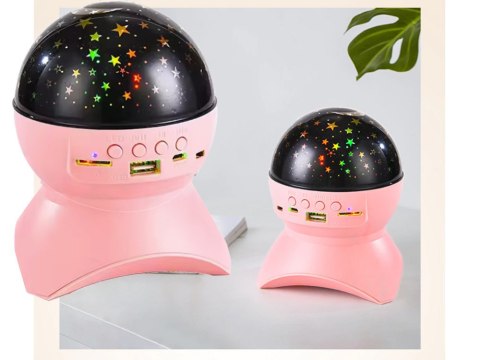Projektor gwiazd lampka nocna nieba star led głośnik bluetooth usb rzutnik Projektor gwiazd lampka nocna nieba star led głośnik bluetooth usb rzutnik
