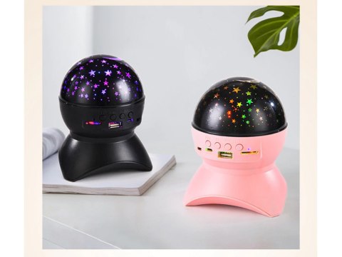 Projektor gwiazd lampka nocna nieba star led głośnik bluetooth usb rzutnik Projektor gwiazd lampka nocna nieba star led głośnik bluetooth usb rzutnik