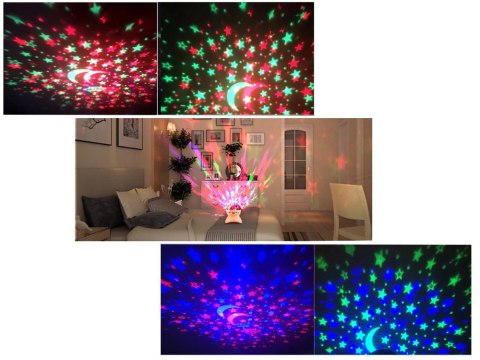 Projektor gwiazd lampka nocna nieba star led głośnik bluetooth usb rzutnik Projektor gwiazd lampka nocna nieba star led głośnik bluetooth usb rzutnik