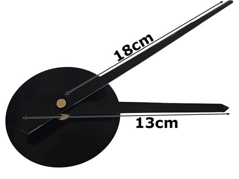 Zegar ścienny 3d naklejany na ścianę xxl duży 130 cm przyklejany cichy Zegar ścienny 3d naklejany na ścianę xxl duży 130 cm przyklejany cichy
