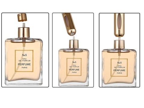 Atomizer podróżny z rozpylaczem do perfum flakon 5ml dozownik na perfumy Atomizer podróżny z rozpylaczem do perfum flakon 5ml dozownik na perfumy