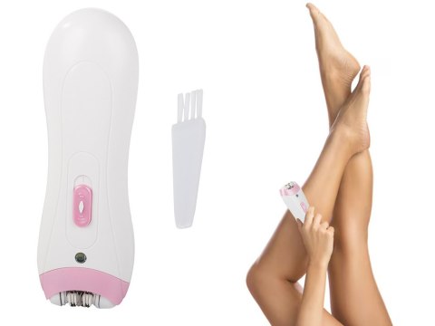 Depilator do twarzy golarka trymer do ciała damska na baterie szczoteczka Depilator do twarzy golarka trymer do ciała damska na baterie szczoteczka