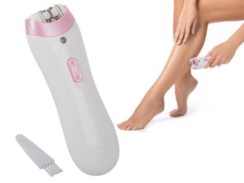Depilator do twarzy golarka trymer do ciała damska na baterie szczoteczka Depilator do twarzy golarka trymer do ciała damska na baterie szczoteczka