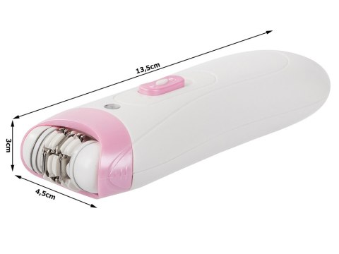 Depilator do twarzy golarka trymer do ciała damska na baterie szczoteczka Depilator do twarzy golarka trymer do ciała damska na baterie szczoteczka