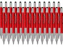 Długopis wielofunkcyjny śrubokręt multitool 6w1 miarka poziomica klips