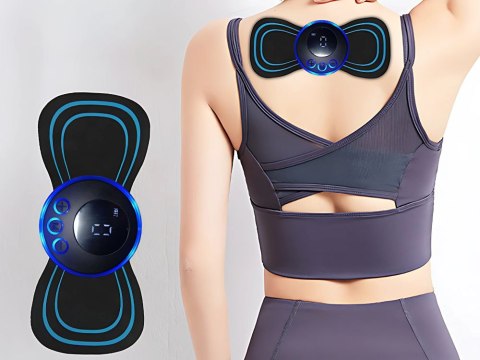 Elektrostymulator mięśni brzucha szyi karku mini masażer ems 19 poziomów Elektrostymulator mięśni brzucha szyi karku mini masażer ems 19 poziomów