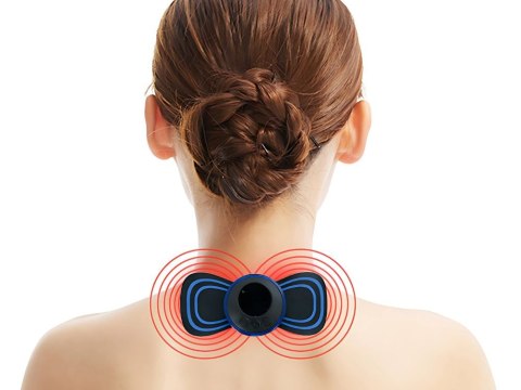 Elektrostymulator mięśni brzucha szyi karku mini masażer ems 19 poziomów Elektrostymulator mięśni brzucha szyi karku mini masażer ems 19 poziomów
