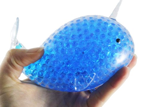 Gniotek antystresowy żelowy squishy delfin kulki sensoryczny duży zgniotek Gniotek antystresowy żelowy squishy delfin kulki sensoryczny duży zgniotek